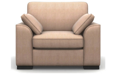 Heart of House Lincoln Fabric Chair - Old Rose